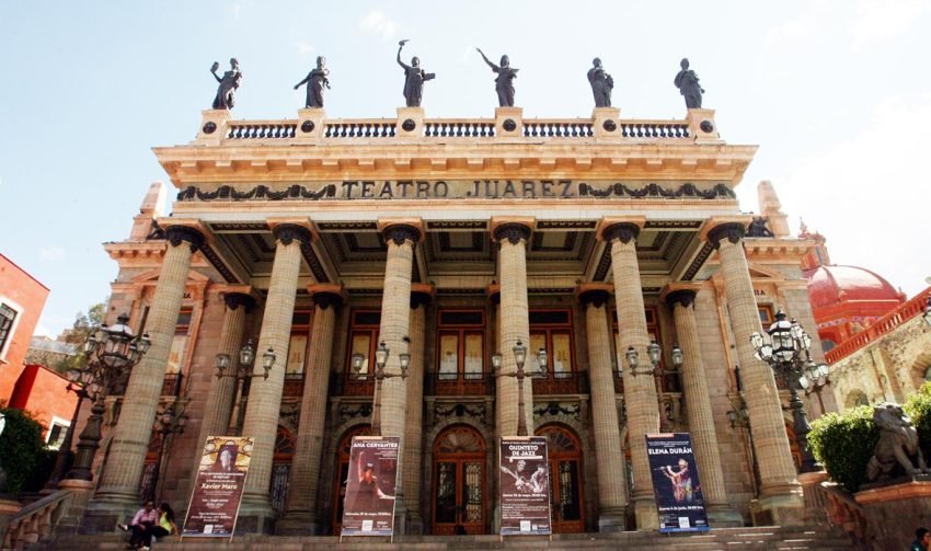 Cerca de concluir la remodelación del Teatro Juárez de Guanajuato