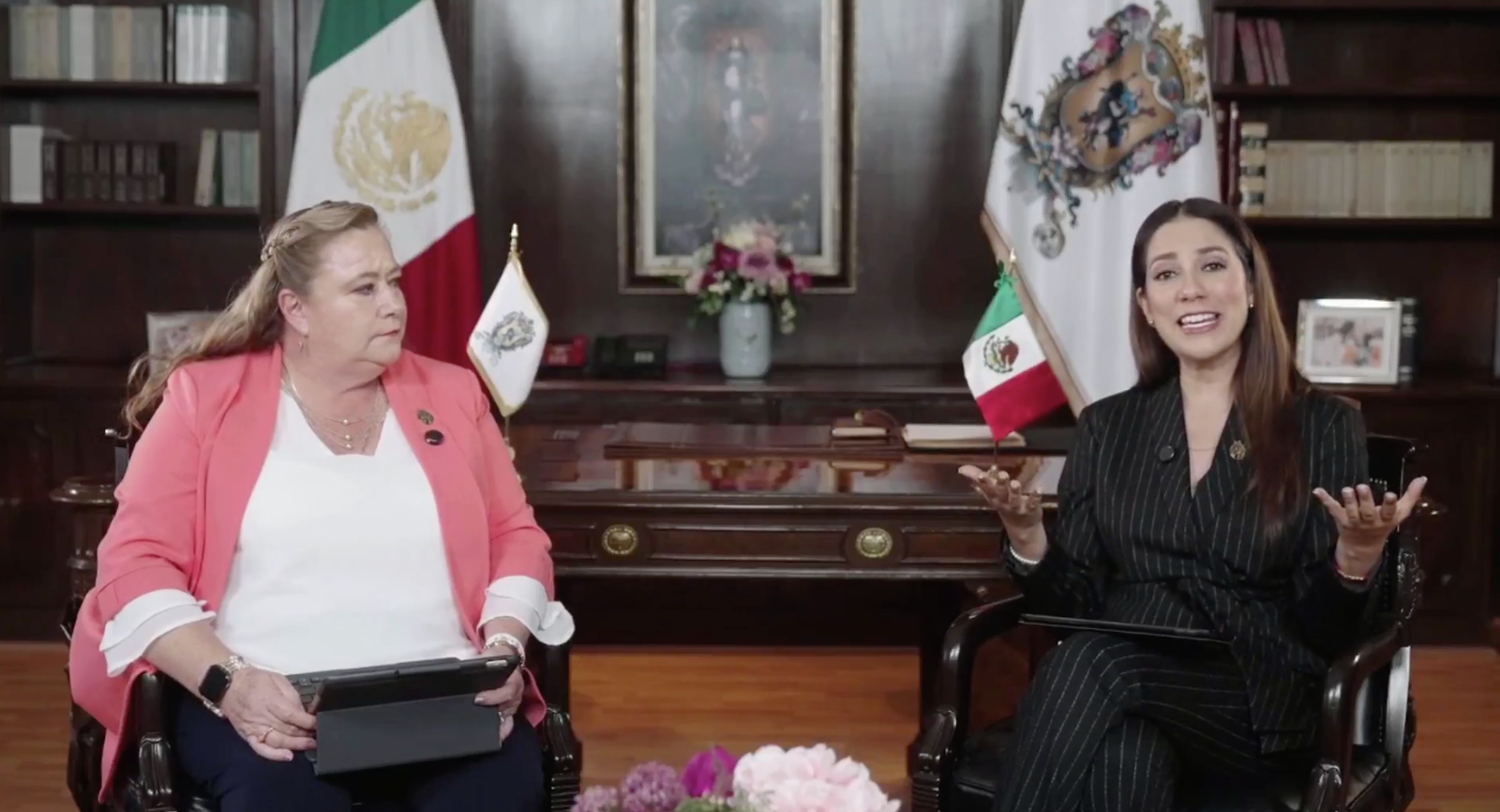 Libia Dennise y Marisol Suárez al frente del campo guanajuatense