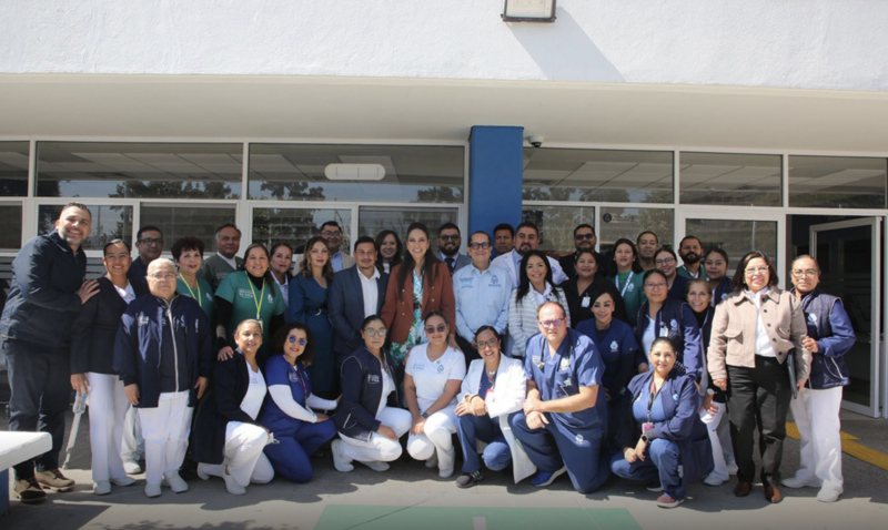 ampliación Hospital General de Uriangato nuevas áreas de urgencias y terapia intensiva