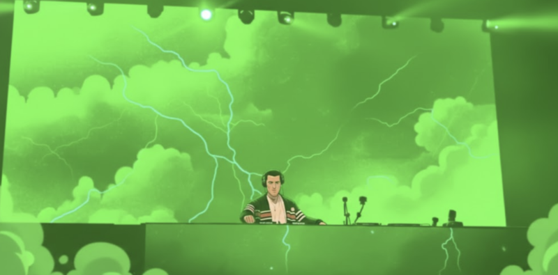 tiësto en el foro mazda león 2026 con visuales y show de luces