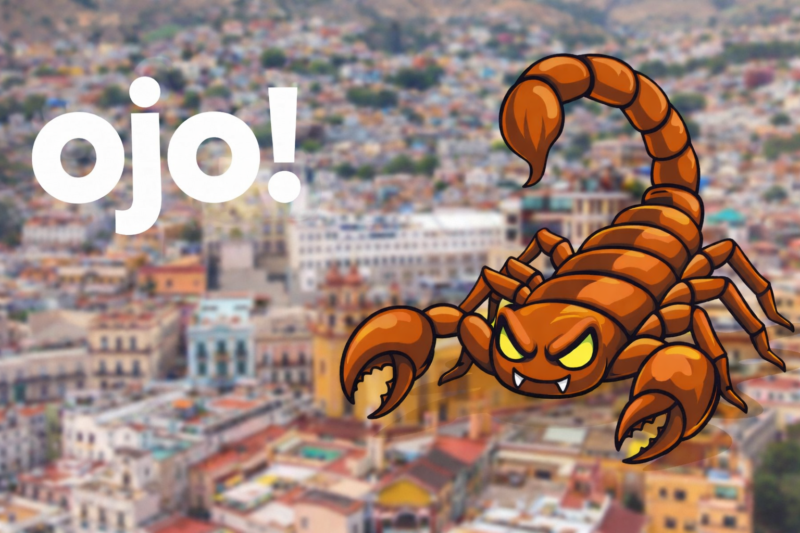 alerta sanitaria por animales ponzoñosos en Guanajuato