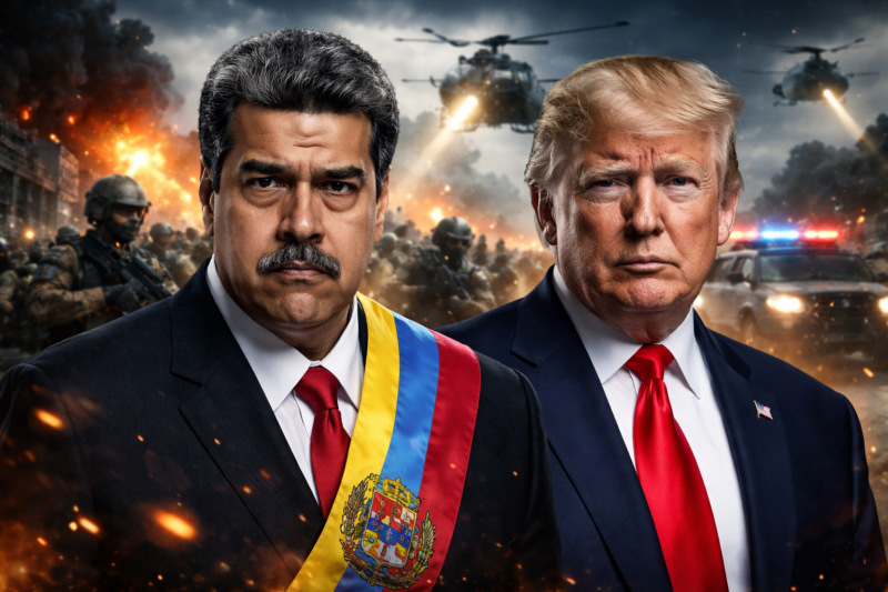 Maduro y Trump tras la detención anunciada por Estados Unidos