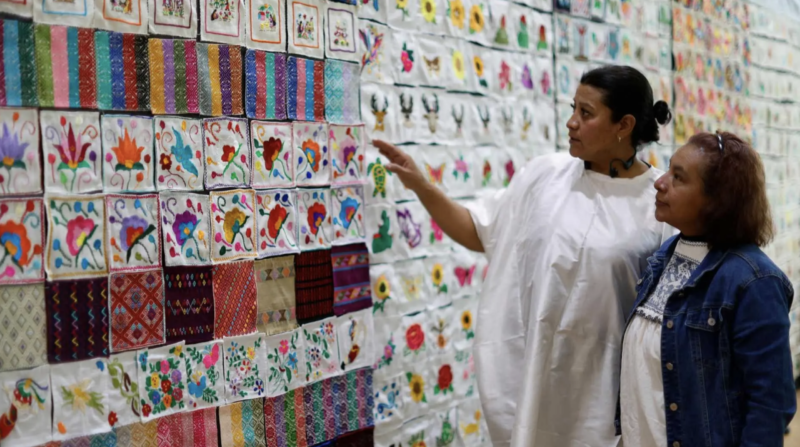 Bordado más grande del mundo Guanajuato logra Récord Guinness