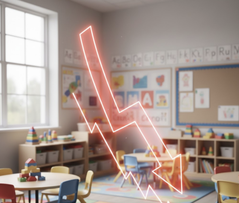 Cae 11% matrícula de niños en kínder en Guanajuato