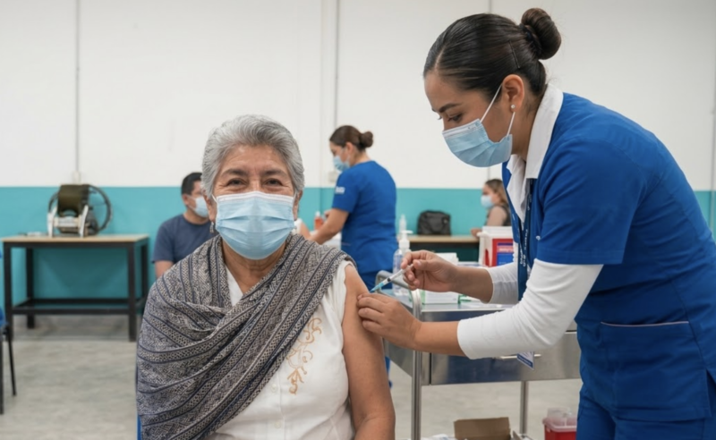 Guanajuato supera expectativas y rebasa la meta de vacunación contra influenza en la entidad