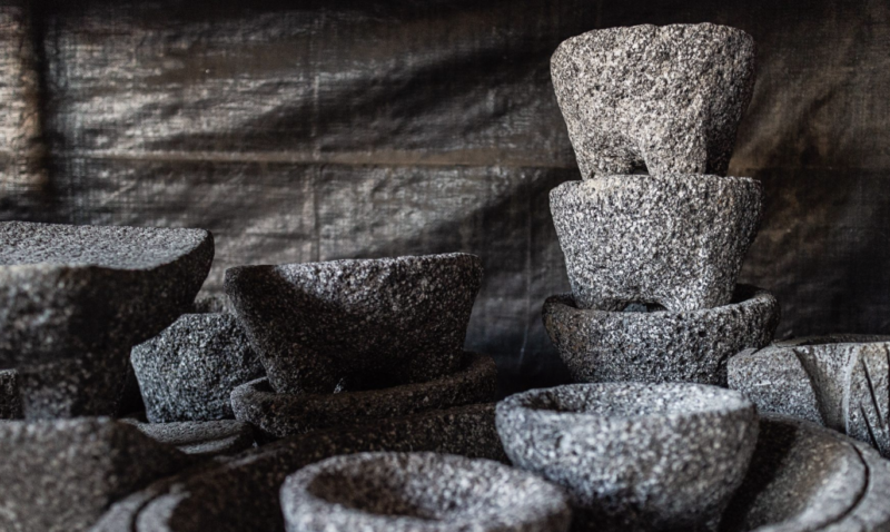 Comonfort: El Pueblo Mágico que lidera la elaboración de molcajetes en Guanajuato