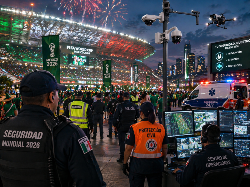 Seguridad Mundial 2026: El Plan Maestro de Harfuch y la FIFA