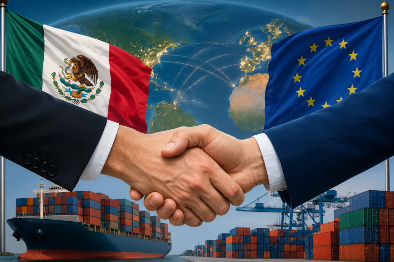 México y la Unión Europea preparan nueva etapa comercial