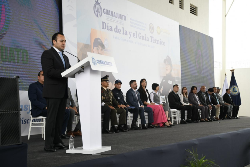 Reconoce Secretaría de Seguridad y Paz vocación y servicio de las y los guías técnicos