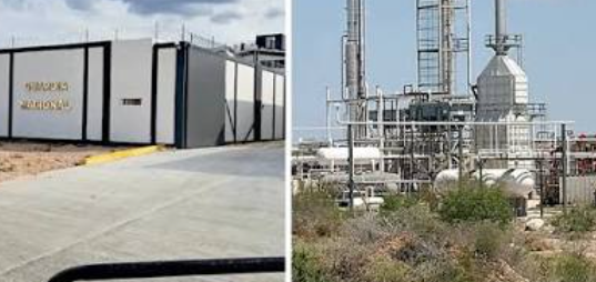 Hallan refinería clandestina a solo 1.5 km de un cuartel de la Guardia Nacional en Reynosa