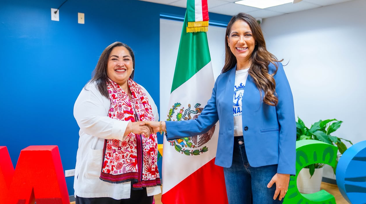 Libia Dennise realiza gira de atención a personas migrantes en Chicago