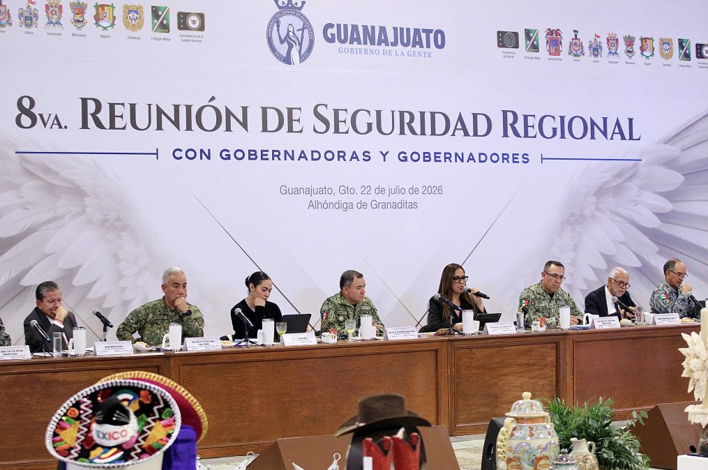 Estados del Centro-Occidente fortalecen coordinación para reforzar la seguridad regional